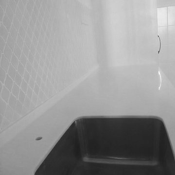Shaker door at Serin Residences