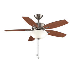 Fanimation FP6245 Aire Deluxe 44" 5 Blade FanSync Compatible - Brushed Nickel