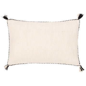 Braided Bisa 14"H x 22"W Pillow Kit, Polyester Insert