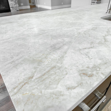 Highland Village Estate: Taj Mahal Quartzite & Open Concept Living