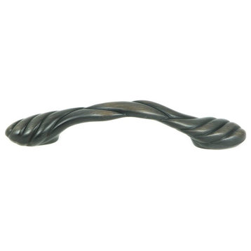 Stone Mill -Vienna Oil Rubbed Bronze Cabinet Braided 3" & 3 3/4" Pull