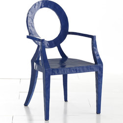 Updated Louis Chair - Blue - Armchairs And Accent Chairs