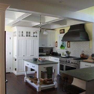 Kitchen Addition to Historic Queen Anne Style House