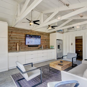 Industrial farmhouse style meets a Nichols Hills ranch