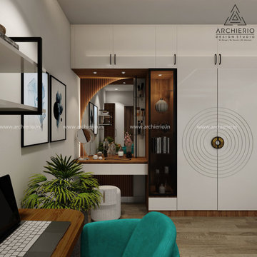 modern 4BHK Apartment interior | Archierio Design Studio | Bangalore