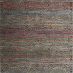 Loloi - Charcoal Sunset Javari Area Rug by Loloi, 12'x15' - Designed for looks and engineered for long-lasting durability, the Javari Collection takes the floor to new heights. The distressed all-over patterns are modernized through bold colors that enliven and transform the rugs' surroundings, while the power-loomed polyester and polypropylene construction ensures very limited shedding.