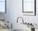 Kohler K-331-4M Double Handle Wall Mounted Tub Filler - Bronze