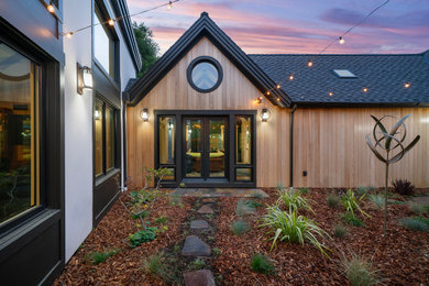 Eclectic exterior home idea in San Francisco