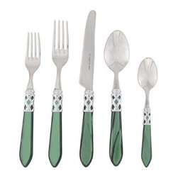 Aladdin Green Antique Flatware - Dinnerware