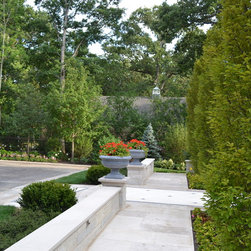Solid Stone Planters and Urns - Garden Statues And Yard Art