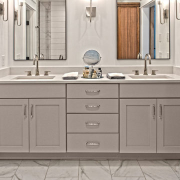 Custom Bathroom Vanity - Chiswick Maple Wood: Moonlight