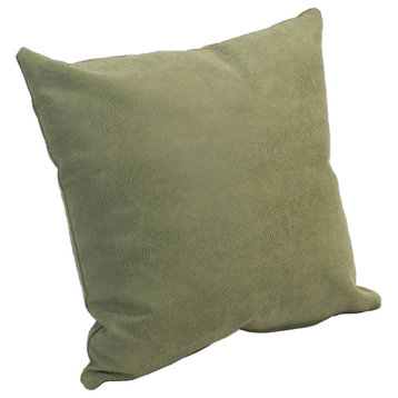 17" Tapestry Throw Pillow With Insert, Sage Green