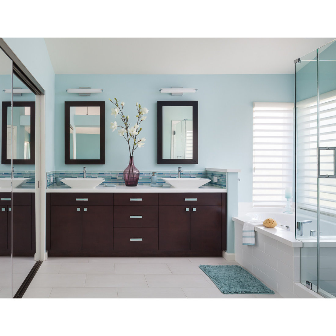 Contemporary Spa Inspired Bath