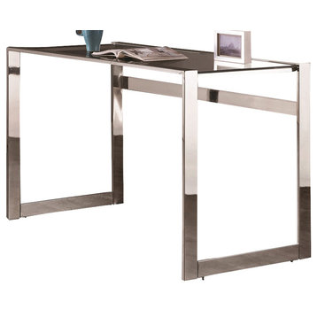 Coaster Desks Contemporary Computer Desk With Chrome Legs 800746