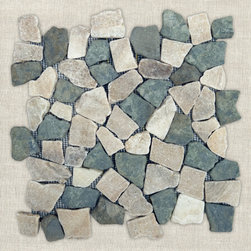 NUSA - Fusion | 12" x 12" | Mixed Mosaic - Mosaic Tile