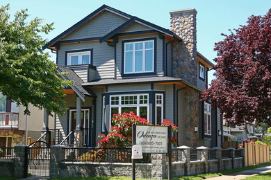 Example of a classic exterior home design in Vancouver