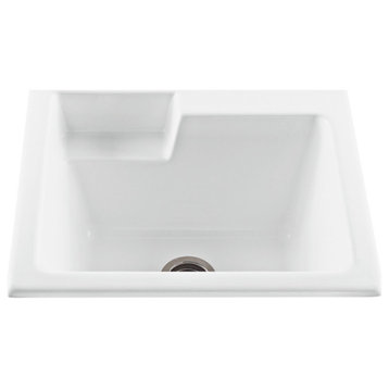 Universal Laundry Sink, Biscuit 22x25