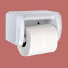 Toilet Paper Holder White Ceramic Porcelain Tissue Holder