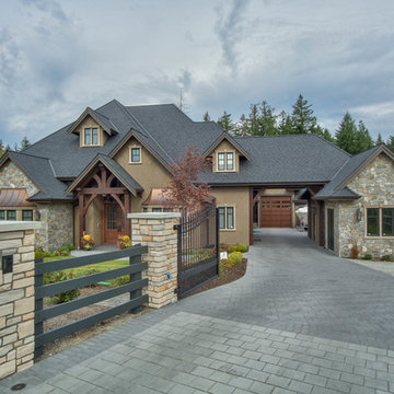 Textured Timber Home