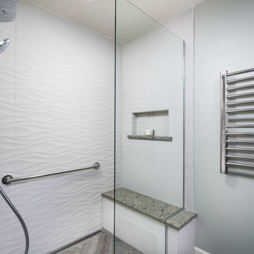 Nature Inspired Ranch Remodel- Kitchen Bathrooms Mudroom Basement Home Office