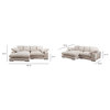 Plunge Sectional Cappuccino