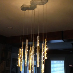 Rain Twin Clouds Chandelier. - Pendant Lighting