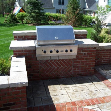 Town and Country, Missouri Brick/Stone Masonry Grill Surround
