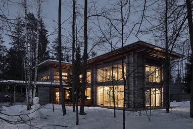 This is an example of a contemporary home in Moscow.