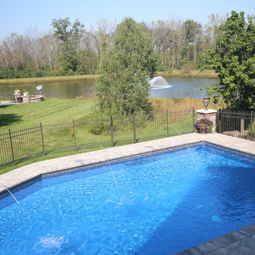 Custom Lazy L Steel Pool