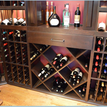 Variation of Custom Wooden Wine Racks Designs