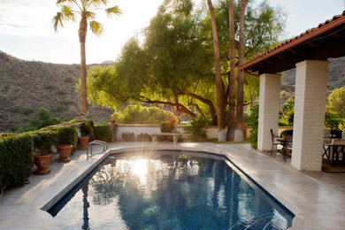 Inspiration for a timeless pool remodel in Phoenix