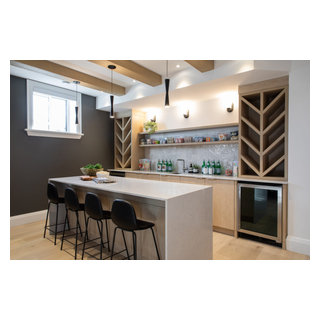 PRINCESS MARGARET SHOWHOME - Modern - Home Bar - Toronto - by HARRISON ...