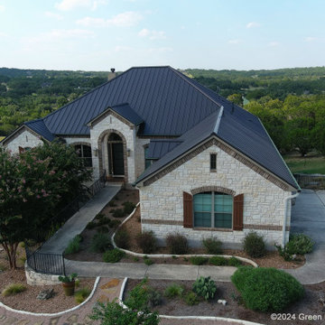 Standing Seam - Dark Bronze - Driftwood