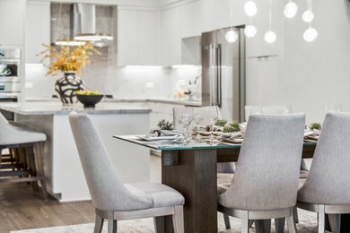 Inspiration for a contemporary dining room remodel in San Francisco