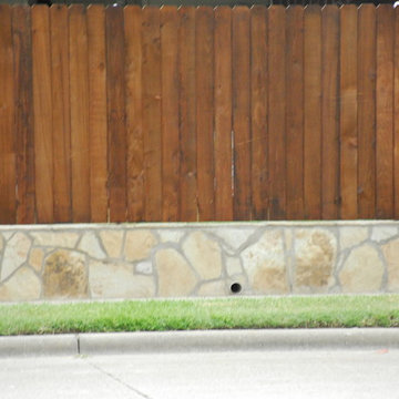 Cedar and sandstone