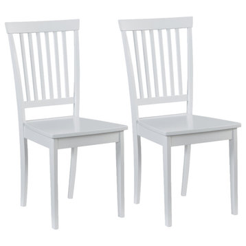 Southport Set of 2 Dining Chairs White