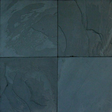 Gauged Premium Black Slate Classic Slate Tile, Set of 100