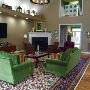 "Pungorosa" Living Room Renovation, Virginia Beach, VA