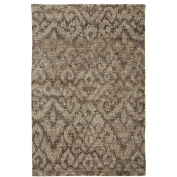 Capel Williamsburg Tucker Fawn 1722_700 Hand Knotted Rugs - 3' 6" X 5' 6"