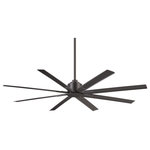 Minka Aire - Minka Aire F896-65-SI Xtreme H2O, 65" Ceiling Fan, Smoked Iron - Bulb Included: No