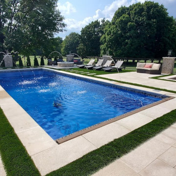 Etscorn Family 40' Illusion & Square Hot Tub