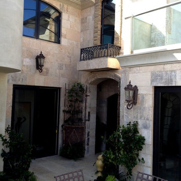Antique Remedello Stone Wall