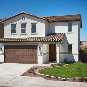 Coral model home in Arizona