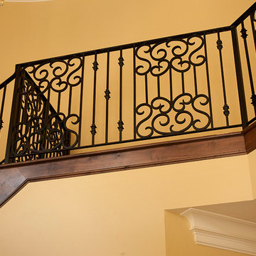 Custom Iron Staircase & Railing