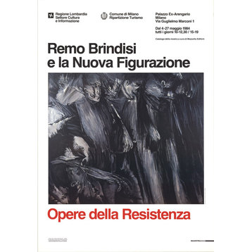 Remo Brindisi, Works Of The Resistance, 1984, Artwork