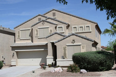 Before & After Shutter Exterior Painting in Chandler, AZ