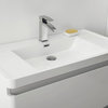 35.5" Avesta White Modern Single Bath Vanity Double Bundle