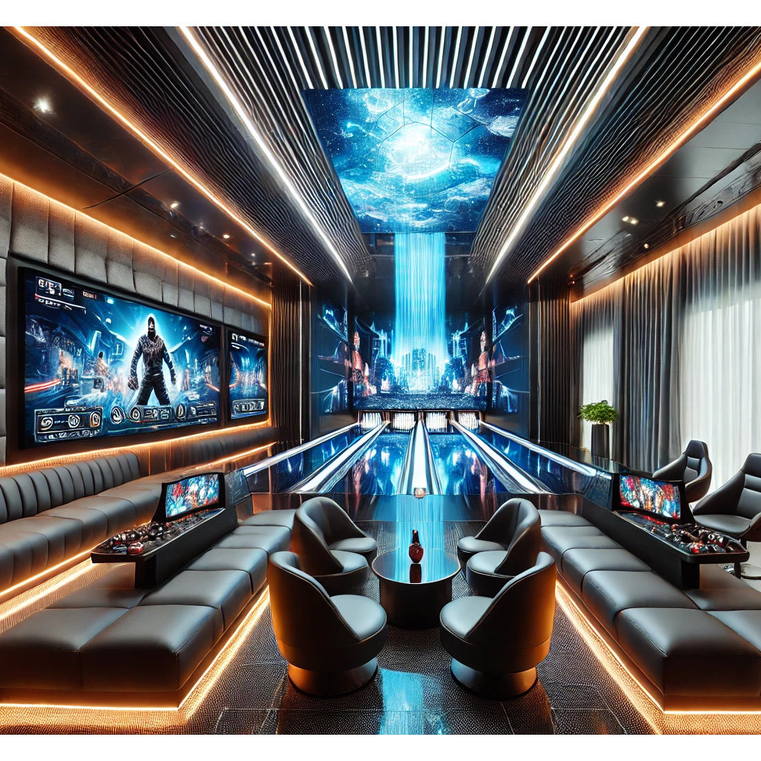 BLACK CRYSTAL GAME ROOM
