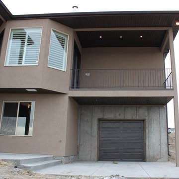 Jordan Heights - South Jordan, Utah - Becky Variant with Suspended Slab Garages