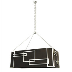 Polished Nickel Chandelier - Chandeliers
